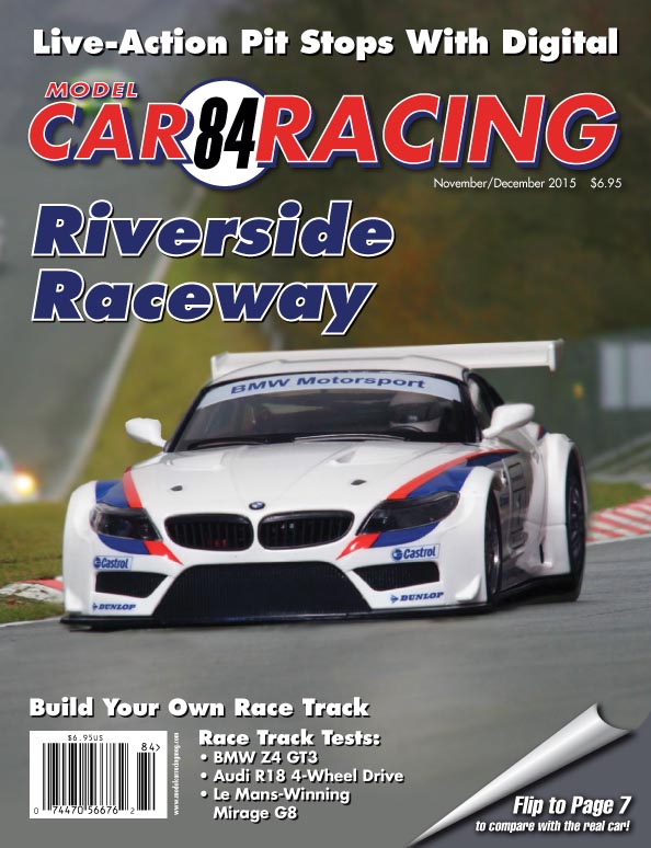 MCR84 Model Car Racing magazine November/December 2015